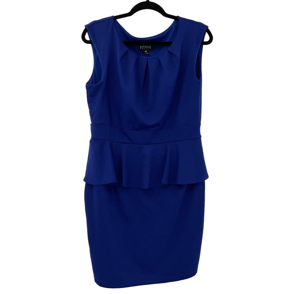Enfocus‎ Womens Blue Dress Size 14P Z90